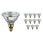 Multipack 12x Philips PAR38 IR 100W E27 230V Helder