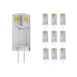 Multipack 10x Noxion Bolt LED Capsule G4 0.9W 100lm - 827 Zeer Warm Wit | Vervangt 10W