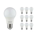 Multipack 10x Noxion Lucent Classic LED E27 Peer Mat 4.9W 480lm - 830 Warm Wit | Vervangt 40W
