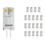 Multipack 20x Ledvance Performance LED Capsule G4 Helder 0.9W 100lm - 827 Zeer Warm Wit | Vervangt 10W
