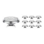 Multipack 10x Noxion LED Spot G53 AR111 7.4W 450lm 40D - 927 Zeer Warm Wit | Beste Kleurweergave - Dimbaar - Vervangt 50W
