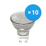 Multipack 10x Noxion LED Spot GU10 PAR16 3W 230lm 36D - 827 Zeer Warm Wit | Dimbaar - Vervangt 35W