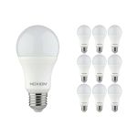 Multipack 10x Noxion Lucent Classic LED E27 Peer Mat 9.5W 1055lm - 827 Zeer Warm Wit | Vervangt 75W