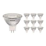 Multipack 10x Noxion LED Spot GU5.3 MR16 4.4W 345lm 36D - 840 Koel Wit | Dimbaar - Vervangt 35W