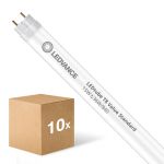 Multipack 10x Ledvance LED Buis T8 Value (EM/Mains) Standard Output 15W 1800lm - 840 Koel Wit | 120cm - Vervangt 36W