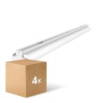 Multipack 4x Noxion Montagebalk Click Reflector V2 LED T8 | Geschikt voor 2x 150cm LED Buis