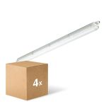 Multipack 4x Philips LED Waterdichte Montagebalk CoreLine WT120C Gen2 25/43W 3700/6000lm - 840 Koel Wit | 150cm