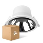 Multipack 6x Noxion LED Downlight Apollo V2.0 15-25W 1800-3060lm 60D - 830/840 CCT | 220mm - Zaagmaat 200mm