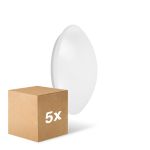 Multipack 5x Ledvance Surface Circulair 250 Wit 13W 920lm - 830 Warm Wit | met Sensor - IP44 - Vervangt 2x13W