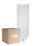 Multipack 10x Ledvance Dulux-T LED 10W - 830 Warm Wit | 4-Pin - Vervangt 26W