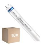 Multipack 10x Philips LED Buis T8 MASTER (HF) High Output 8W 1050lm - 865 Daglicht| 60cm - Vervangt 18W