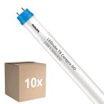 Multipack 10x Philips LED Buis T8 CorePro (EM/Mains) High Output 24W 2500lm - 830 Warm Wit | 150cm - Vervangt 58W