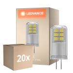 Multipack 20x Ledvance Performance LED Capsule Helder G4 2.2W 300lm - 827 Zeer Warm Wit | Vervangt 28W