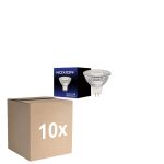 Multipack 10x Noxion LED Spot GU5.3 PAR16 4.4W 345lm 36D - 830 Warm Wit | Dimbaar - Vervangt 35W