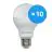 Multipack 10x Noxion Lucent Classic LED E27 Peer Mat 14W 1521lm - 827 Zeer Warm Wit | Vervangt 100W