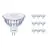 Multipack 10x Philips Corepro LED Spot GU5.3 MR16 7W 621lm 36D - 830 Warm Wit | Vervangt 50W