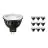 Multipack 10x Philips Master LED Spot GU5.3 MR16 6.7W 410lm 10D - 927 Zeer Warm Wit | Beste Kleurweergave - Dimbaar - Vervangt 35W