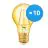 Multipack 10x Osram Vintage 1906 LED E27 Peer Filament Goud 2.5W 220lm - 824 Zeer Warm Wit | Vervangt 25W
