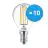 Multipack 10x Philips Corepro LED Lustre E14 Kogel Filament Helder 4.3W 470lm - 827 Zeer Warm Wit | Vervangt 40W