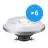 Multipack 6x Philips MASTER LED Spot Reflector G53 AR111 20W 1270lm 45D - 930 Warm Wit | Beste Kleurweergave - Dimbaar - Vervangt 100W