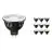 Multipack 10x Philips Master LED Spot GU5.3 MR16 6.7W 440lm 60D - 930 Warm Wit | Beste Kleurweergave - Dimbaar - Vervangt 35W