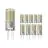 Multipack 10x Noxion Bolt LED Capsule G9 4.8W 600lm - 827 Zeer Warm Wit | Vervangt 50W
