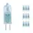 Multipack 10x Osram 64427 Halostar Starlite 2000 GY6.35 20W 12V 928 | Zeer Warm Wit - Beste Kleurweergave