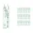 Multipack 25x Osram T8 Lumilux 58W - 830 Warm Wit | 150cm