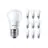 Multipack 10x Philips Corepro LED Lustre E27 Kogel Mat 5W 470lm - 827 Zeer Warm Wit | Vervangt 40W