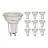 Multipack 10x Noxion LED Spot GU10 PAR16 4W 345lm 36D - 830 Warm Wit | Dimbaar - Vervangt 50W