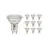 Multipack 10x Noxion LED Spot GU10 PAR16 5.5W 560lm 36D - 830 Warm Wit | Vervangt 75W