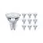 Multipack 10x Philips MASTER Value LED Spot GU10 PAR16 3.7W 270lm 36D - 922-927 Dim To Warm | Beste Kleurweergave - Dimbaar - Vervangt 35W