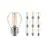 Multipack 10x Philips Master Value LED Lustre E27 Kogel Filament Helder 3.4W 470lm - 927 Zeer Warm Wit | Beste Kleurweergave - Dimbaar - Vervangt 40W