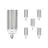 Multipack 6x Ledvance LED Lamp HQL LED P E40 90W 13000lm - 840 Koel Wit | Vervangt 250W