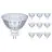 Multipack 10x Philips Corepro LED Spot GU5.3 MR16 4.4W 390lm 36D - 840 Koel Wit | Vervangt 35W