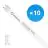 Multipack 10x Ledvance LED Buis T8 Value (EM/Mains) Standard Output 18.3W 2000lm - 830 Warm Wit | 150cm - Vervangt 58W