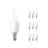 Multipack 10x Philips Corepro LED Kaars E14 Gebogen-tip Mat 2.2W 250lm - 827 Zeer Warm Wit - Vervangt 25W
