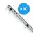 Multipack 10x Noxion LED Waterdichte Montagebalk Poseidon V3.0 18-30W 2340-4200lm - 830-865 CCT | 120cm - Doorvoerbedrading (5x2.5mm2)