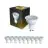 Multipack 10x Bright Choice LED Spot GU10 PAR16 4W 345lm 36D - 827 Zeer Warm Wit | Vervangt 50W