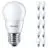 Multipack 10x Philips Corepro LED Lustre E27 Kogel Mat 7W 806lm - 827 Zeer Warm Wit | Vervangt 60W