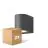 Multipack 2x D'Lite Wandlamp Vossem Aluminium Zwart | IP54 - Geschikt Voor 1x GU10