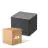 Multipack 4x D'Lite Wandlamp Elingen Solar Zwart Up & Down - 830 Warm Wit | IP54