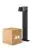 Multipack 4x D'Lite Sokkel Lamp Lira Zwart 7W 600lm 830 Warm Wit | IP54