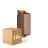 Multipack 10x Nordlux Nico Wandlamp Aluminium Roestig Up & Down | IP54 - Geschikt voor 2x GU10