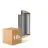 Multipack 10x Nordlux Nico Wandlamp Aluminium Antraciet Up & Down | IP54 - Geschikt voor 2x GU10