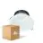 Multipack 4x Philips LED Downlight Coreline DN142B Aluminium Wit 19.2W 2300lm 60D - 840 Koel Wit | Zaagmaat 200mm - IP20 - Wit Reflector