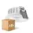 Multipack 4x Ledvance LED Spot Air Fix Aluminium Wit 6W 510lm 36D - 930 Warm Wit | Zaagmaat 68mm - IP65 - Beste Kleurweergave - Dimbaar