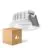 Multipack 4x Ledvance LED Spot Air Fix Aluminium Wit 6W 570lm 36D - 940 Koel Wit | Zaagmaat 68mm - IP65 - Beste Kleurweergave - Dimbaar