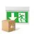 Multipack 4x Noxion LED Noodverlichting | Wand/Plafond Montage  | 3.5W | 3H incl. 4 richtingen bord van PVC