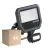 Multipack 4x Ledvance LED Floodlight Aluminium Zwart 17W 2200lm 100D - 830 Warm Wit | IP65 - Bewegings- En Lichtsensor - Symmetrisch